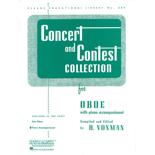 Concert and Contest Collection for Oboe (Piano Accompaniment) [4471680]
