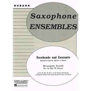 Sarabande and Courante (Saxophone Ensemble) [4479585]