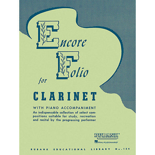 Encore Folio for Bb Clarinet and Piano [4471560]