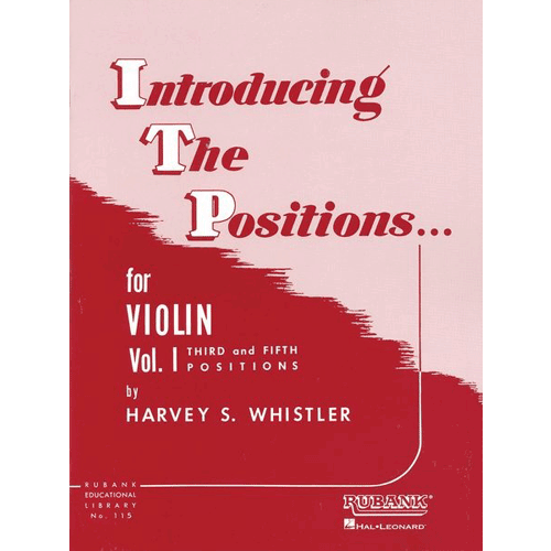 Introducing The Positions, Volume 1 - Violin [4472550]