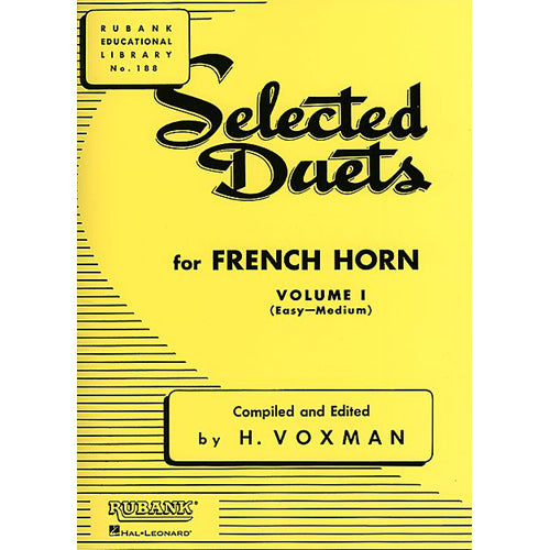 Rubank Selected Duets for French Horn, Volume 1 [4471000]