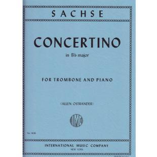 Sachse Concertino in Bb major for Trombone and Piano [IMC1436]