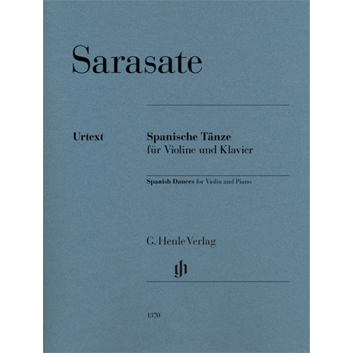 Sarasate Spanish Dances for Violin and Piano [HN1370]