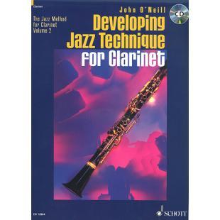 John O'Neill -Developing Jazz Technique for Clarinet (With CD)  [ed12864]