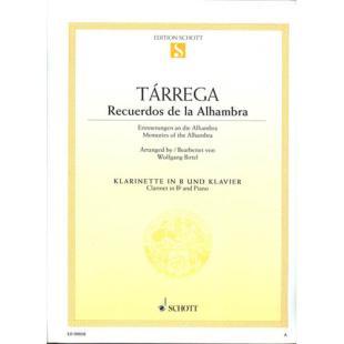 Recuerdos de la Alhambra By Francisco Tarrega [ed09858]