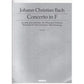 Concerto in F by Bach Oboe/Piano [ED10732]