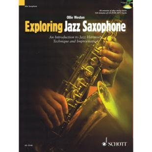 Exploring Jazz Saxophone - Alto Saxophone (w/CD) ED13140