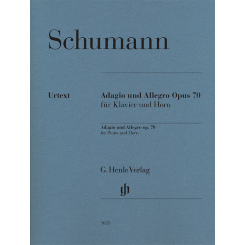 Schumann Adagio and Allegro op. 70 for Piano and Horn [HN1023]