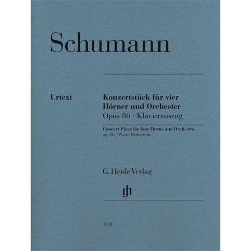 Schumann Concert Piece for four Horns and Orchestra Op. 86 [HN1138]