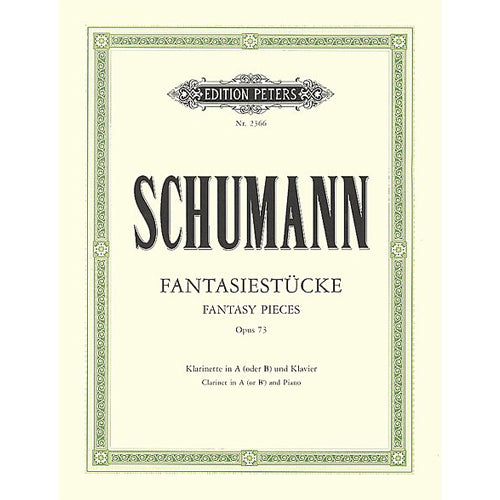 Schumann Fantasiestucke Op. 73 (Clarinet & Piano) [EP2366]