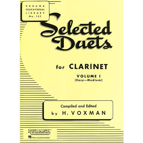 Selected Duets for Clarinet - Volume 1 [4470940]