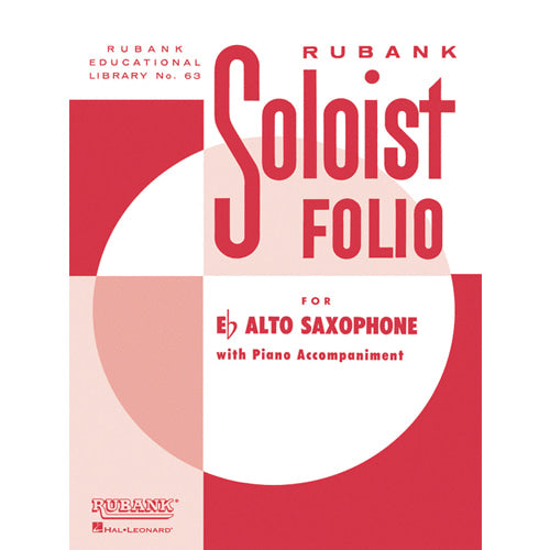 Soloist Folio Alto Saxophone and Piano [4472060]
