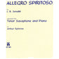 Jean-Baptiste Senaille - Allegro Spiritoso (Bass Clarinet or Tenor Sax & Piano) [3775019]