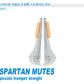 Spartan Piccolo Trumpet Straight Mute SSPT1