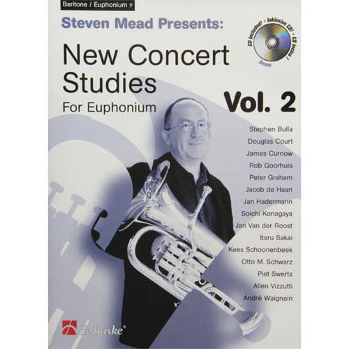 Steven Mead Presents - New Concert Studies for Euphonium Vol. 2 Bass Clef 44004819