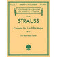 Strauss Concerto No.1, In E Flat Major, Op.11 for French Horn and Piano [50262600]