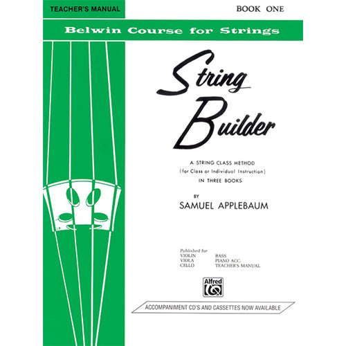 String Builder, Book 1 - Teacher's Manual Book [EL01542]