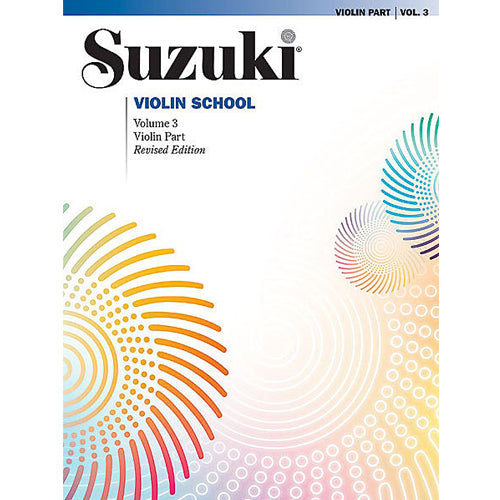 Suzuki Violin School Violin Part, Volume 3 (Revised) [0148S]