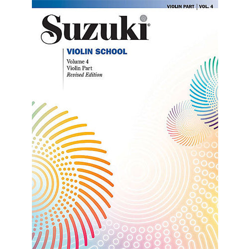 Suzuki Violin School Violin Part, Volume 4 (Revised) [0150S]