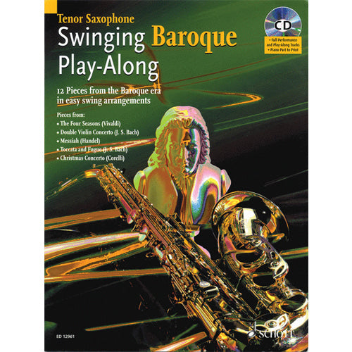Swinging Baroque 12 Pieces Play-Along [ED 12961]