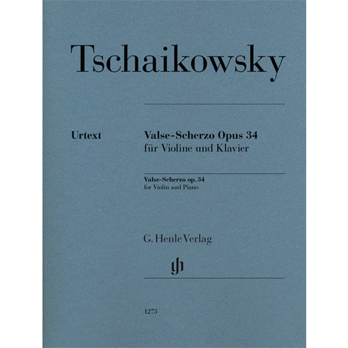 Tchaikovsky Valse-Scherzo Op. 34 for Violin and Piano [HN1273]