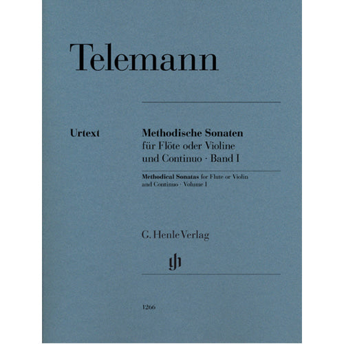 Telemann Methodical Sonatas for Flute or Violin and Basso Continuo Volume I HN1266