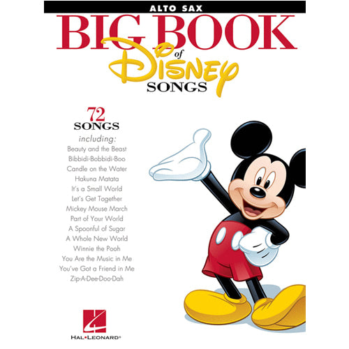 The Big Book of Disney Songs Alto Saxophone [842615]