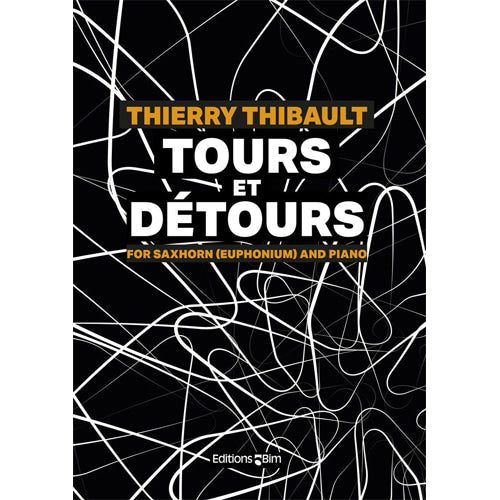 Tours et Detours for euphonium and piano TU196