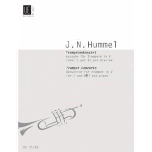 Hummel Concerto in E Major -Trumpet/Piano [UE25162]
