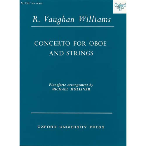 Vaughan Williams Concerto for Oboe and Strings (Reduction for oboe and piano) [9780193692312]