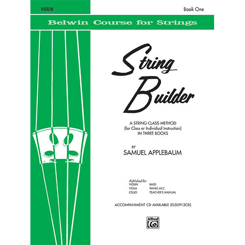 Violin String Builder, Book 1 By Samuel Applebaum [EL01544]