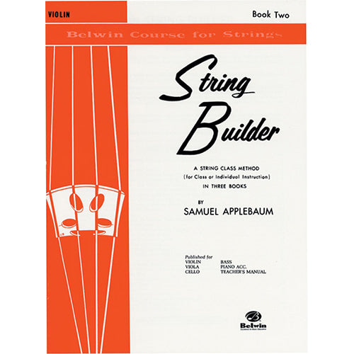Violin String Builder, Book 2 By Samuel Applebaum [EL01550]