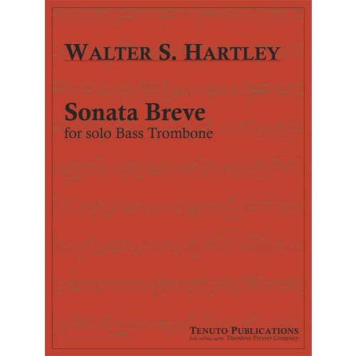 Sonata Breve for Solo Bass Trombone 494-00395