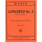 Weber Concerto No. 2 in E flat minor, Op. 74 for Clarinet and Piano (Reginald Kell) [IMC1674]