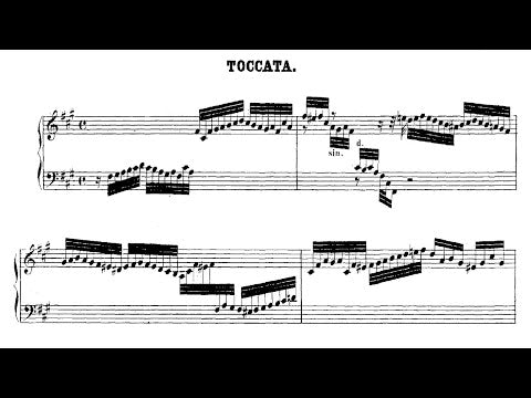 JOHANN SEBASTIAN BACH Toccatas BWV 910-916 [HN126]
